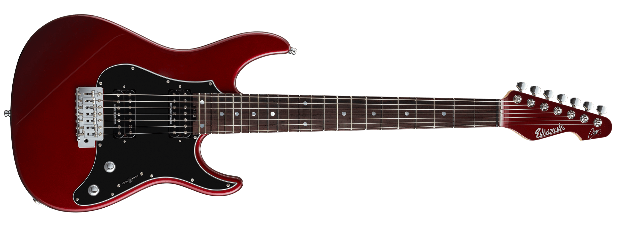 Naoki Morioka Signature Model EDWARDS E-SNAPPER-7 Morioka Custom Red Garnet
